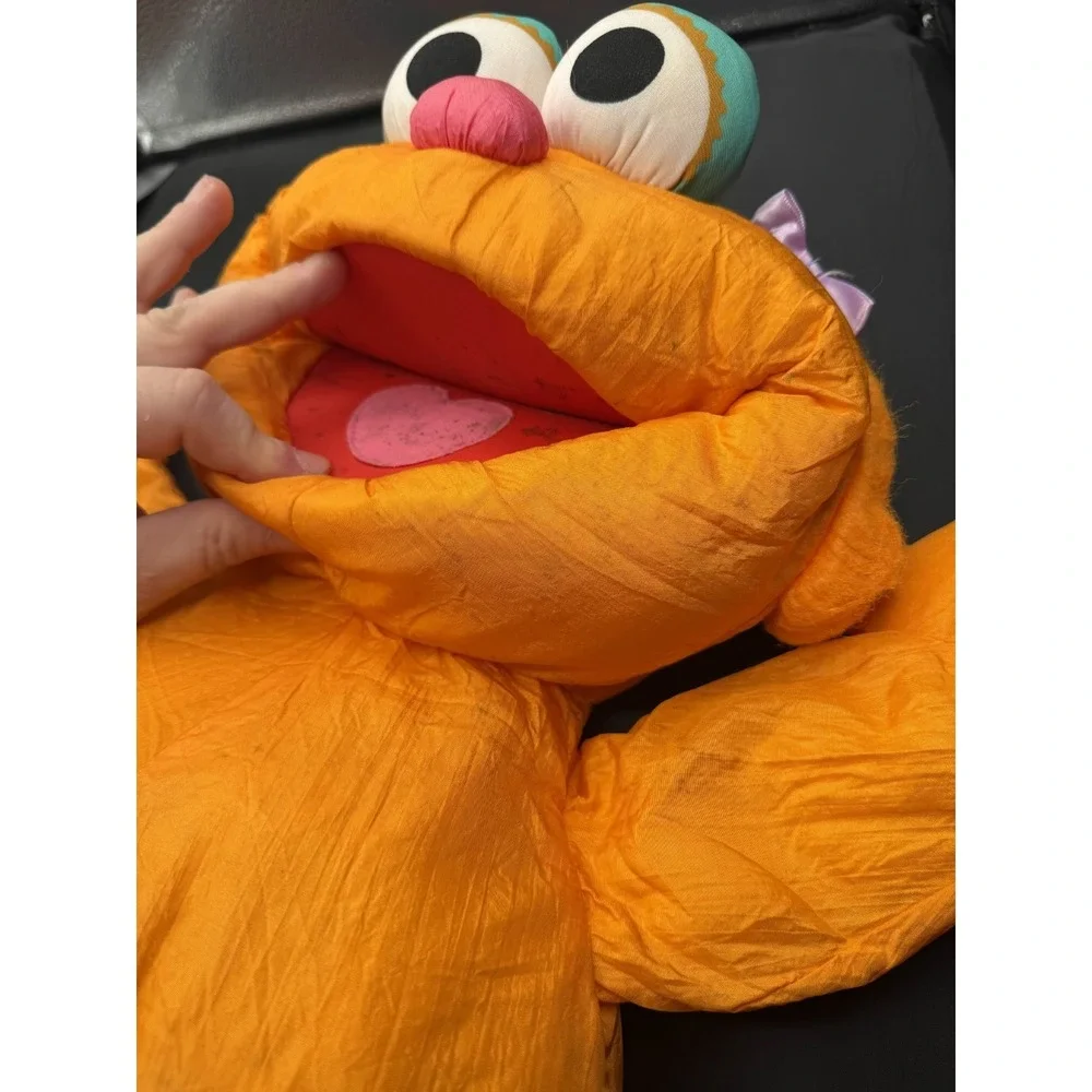 Vintage 1994 Sesame Street Zoe Plush Kid Dimension Hasbro 22